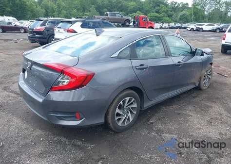 2018 Honda Civic Ex z USA, uszkodzony, nr VIN 2HGFC2F73JH523397